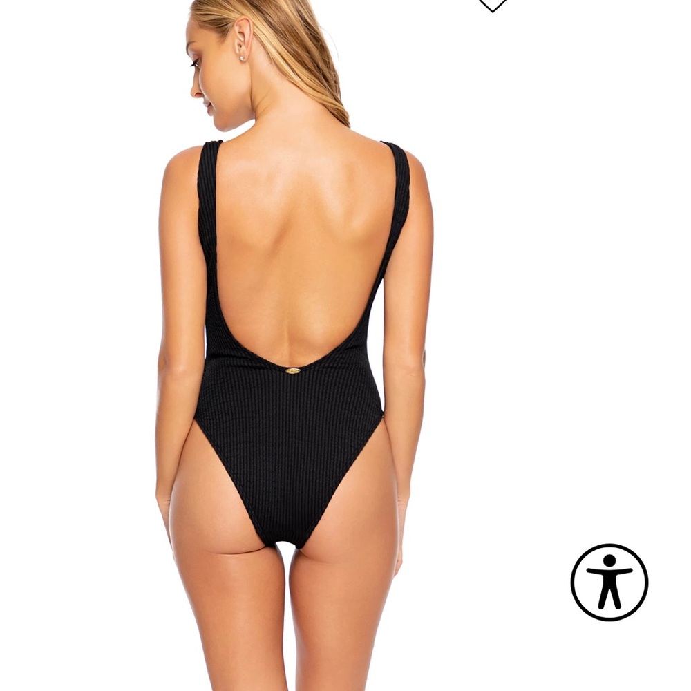 Luli Fama ribbed one piece L
